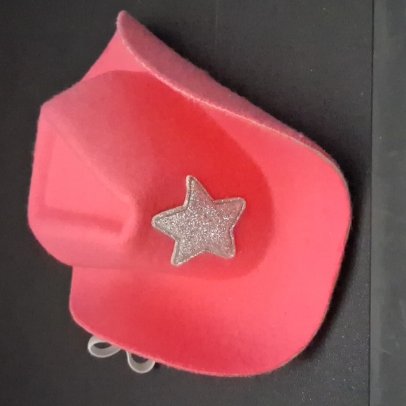 Pink Dog Dress with White Collar and Star - Picture 4 of 5